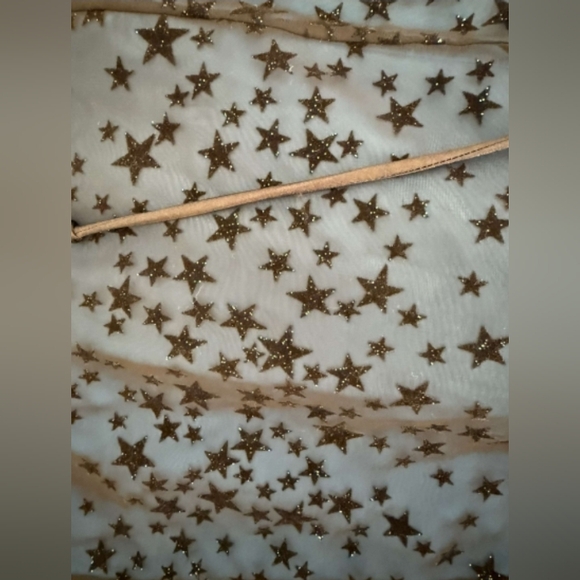 Morgan And Co. Blue And Black Spaghetti Strap Corsetback Prom Dress Sz. 7/8 - Picture 6 of 7